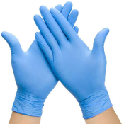 Professional Nitrile Glove PowderFree Blue Med CTNx100